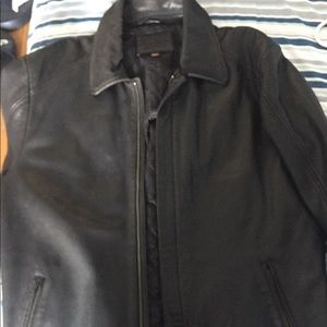 Merona genuine leather jacket